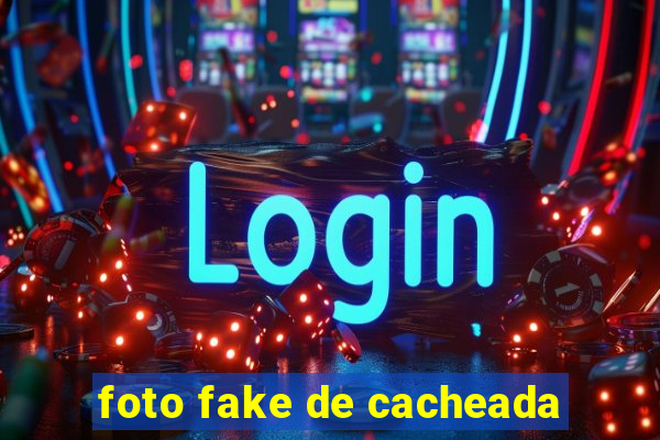 foto fake de cacheada