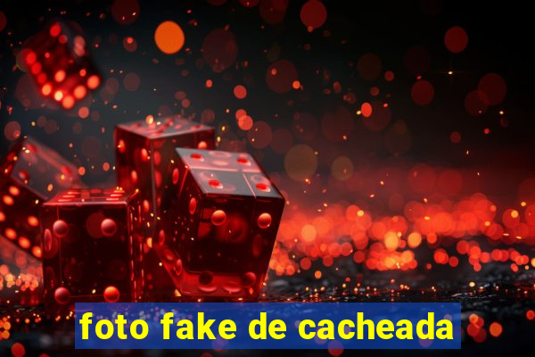 foto fake de cacheada