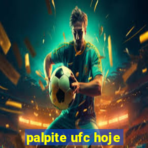 palpite ufc hoje