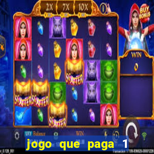 jogo que paga 1 real no pix