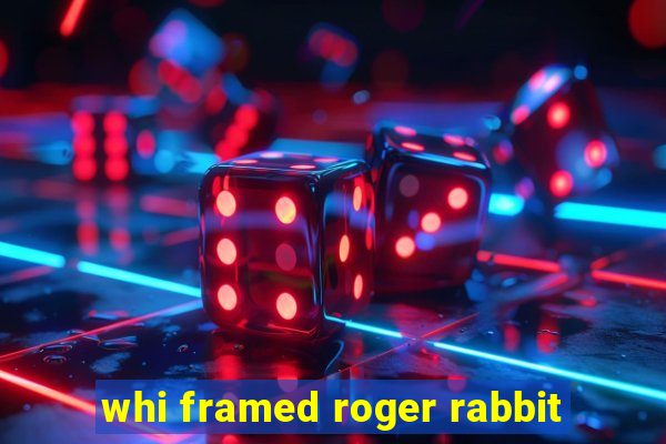 whi framed roger rabbit