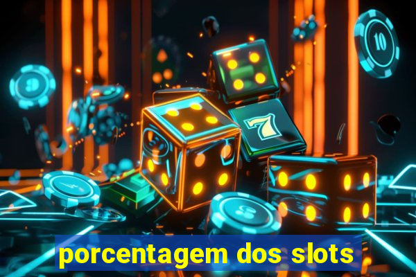 porcentagem dos slots