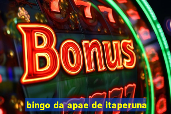 bingo da apae de itaperuna