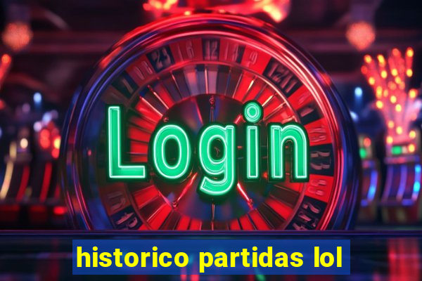 historico partidas lol