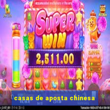 casas de aposta chinesa