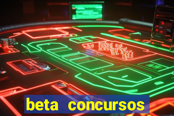 beta concursos senha apostila