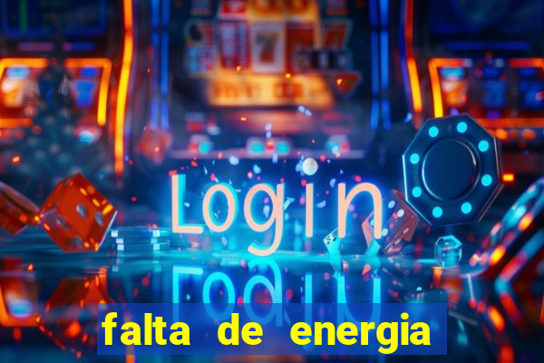 falta de energia em caucaia