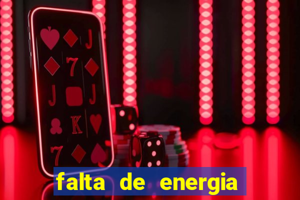 falta de energia em caucaia