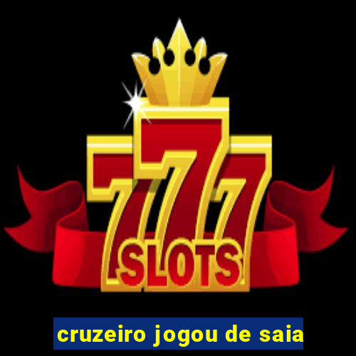 cruzeiro jogou de saia