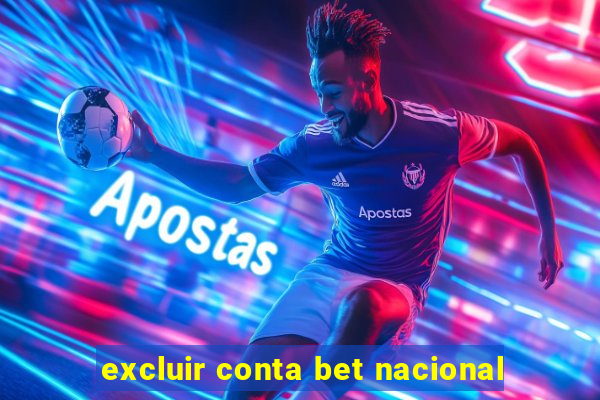 excluir conta bet nacional