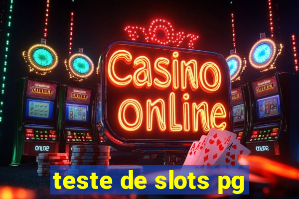 teste de slots pg