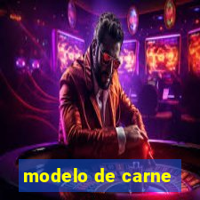 modelo de carne