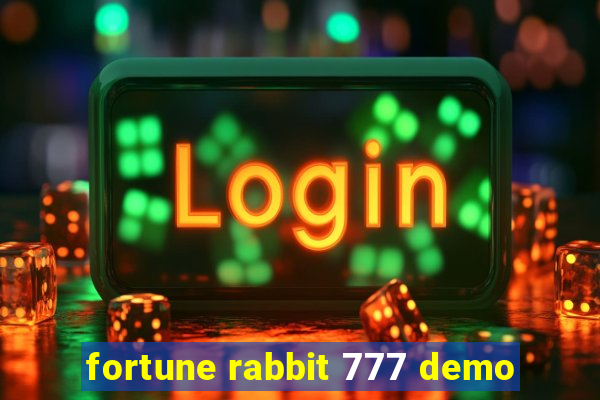 fortune rabbit 777 demo