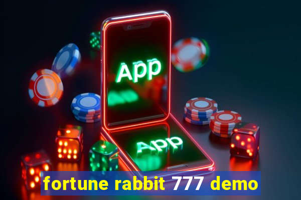 fortune rabbit 777 demo