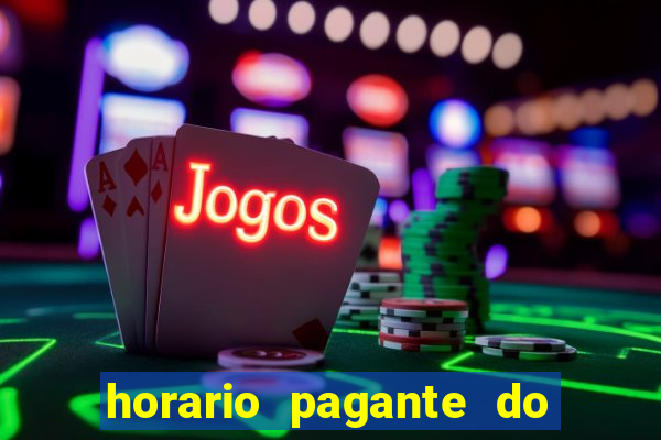 horario pagante do coelho fortune