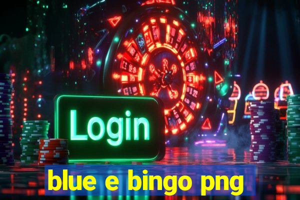 blue e bingo png