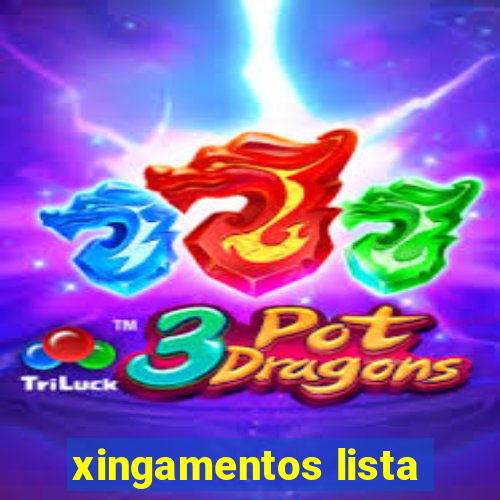 xingamentos lista