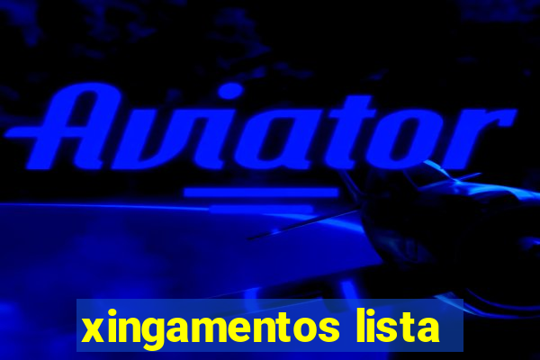 xingamentos lista