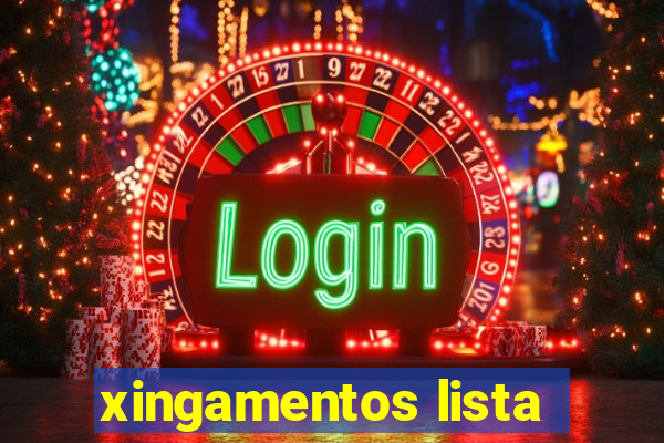 xingamentos lista