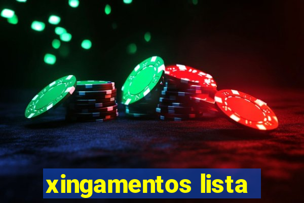 xingamentos lista