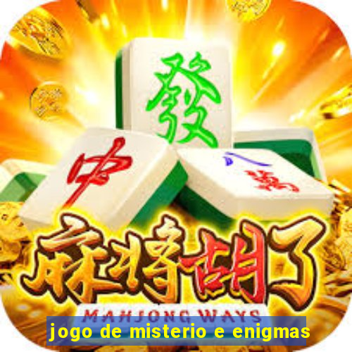 jogo de misterio e enigmas