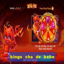 bingo cha de bebe cartelas para imprimir