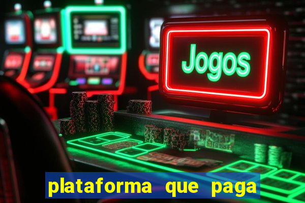 plataforma que paga bonus no cadastro