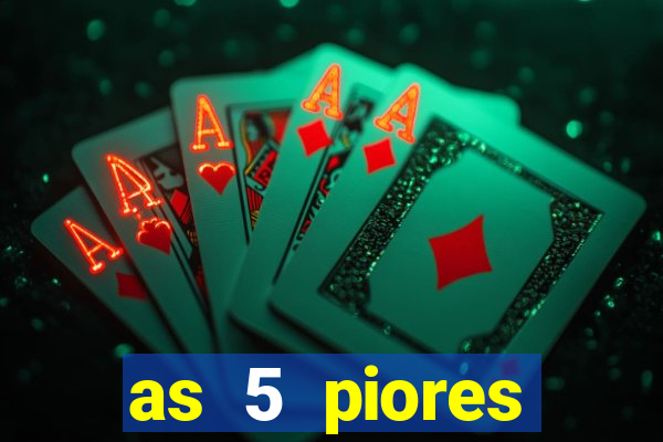 as 5 piores dezenas da lotofácil