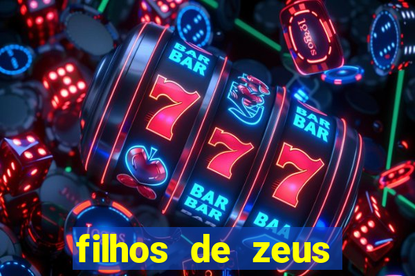 filhos de zeus mitologia grega