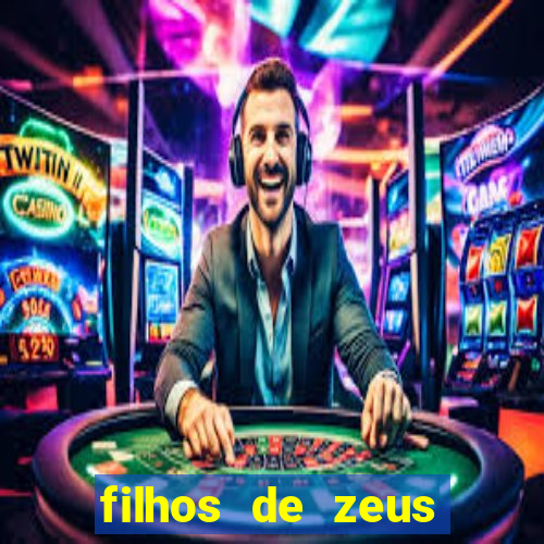 filhos de zeus mitologia grega