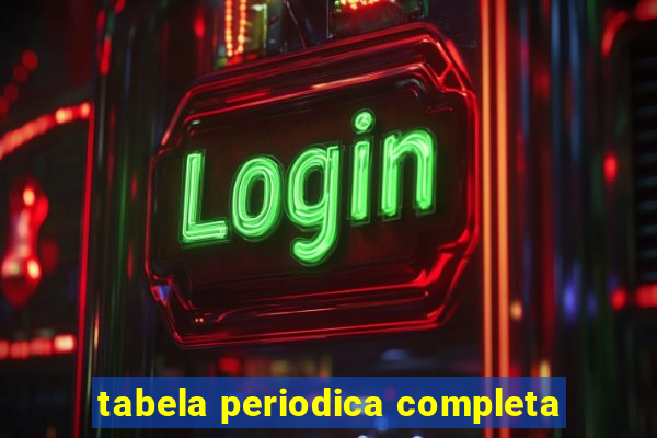 tabela periodica completa