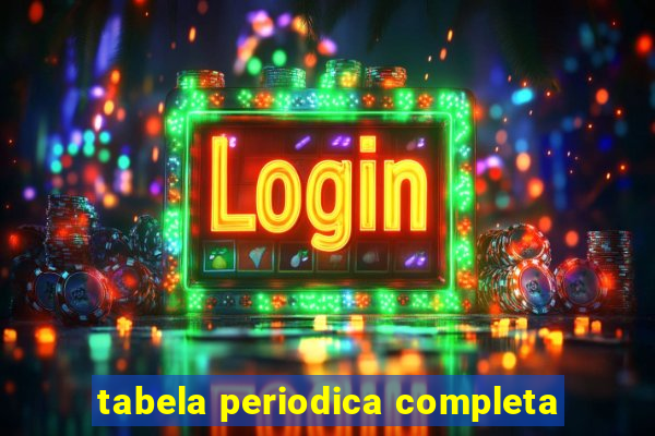 tabela periodica completa