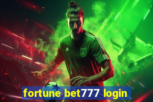 fortune bet777 login