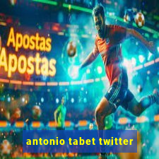 antonio tabet twitter