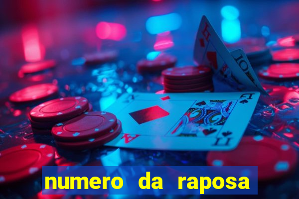 numero da raposa jogo do bicho