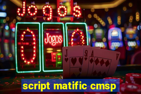 script matific cmsp