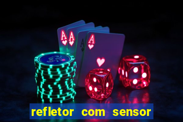 refletor com sensor noturno como instalar