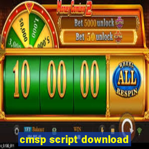 cmsp script download