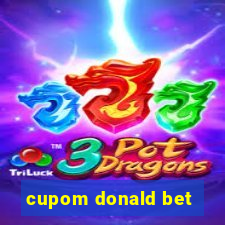 cupom donald bet