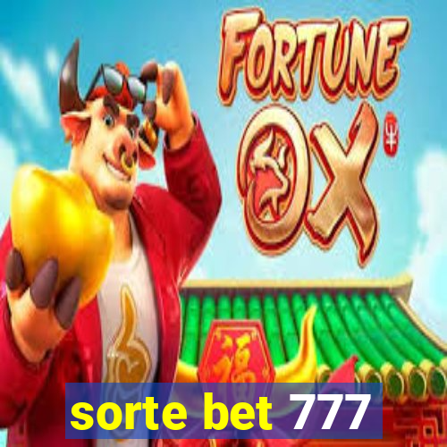 sorte bet 777