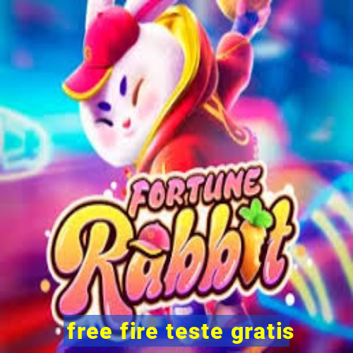 free fire teste gratis