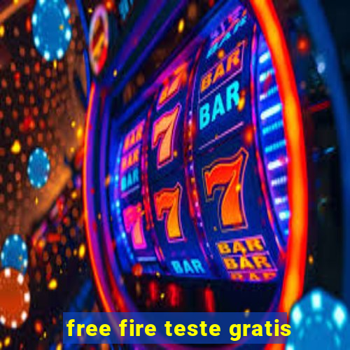 free fire teste gratis