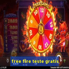 free fire teste gratis