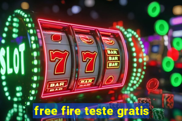 free fire teste gratis