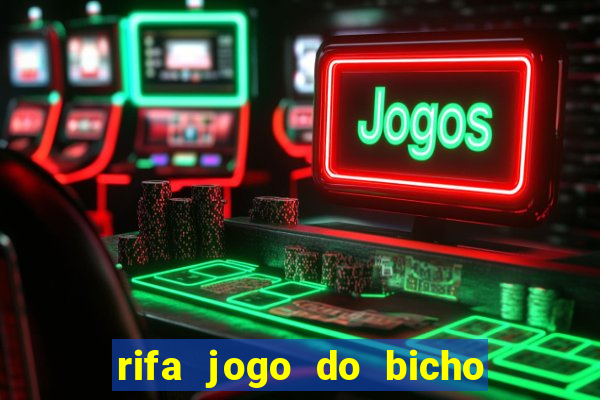 rifa jogo do bicho para imprimir