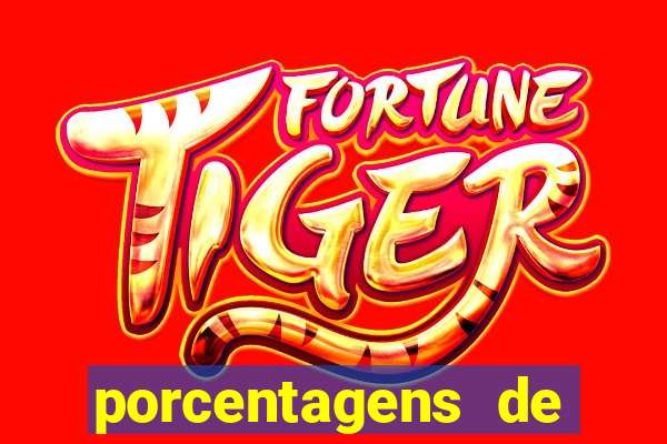 porcentagens de jogos pagantes