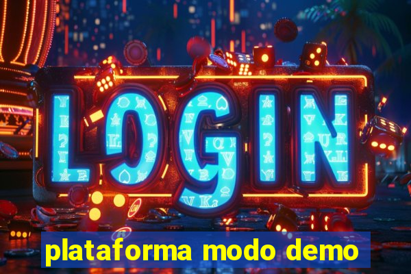 plataforma modo demo