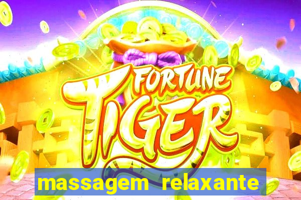 massagem relaxante em betim