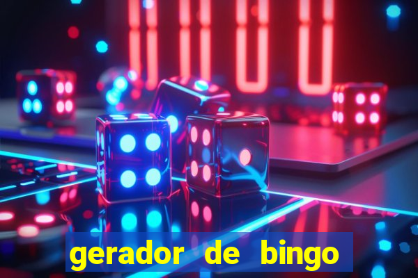 gerador de bingo de palavras