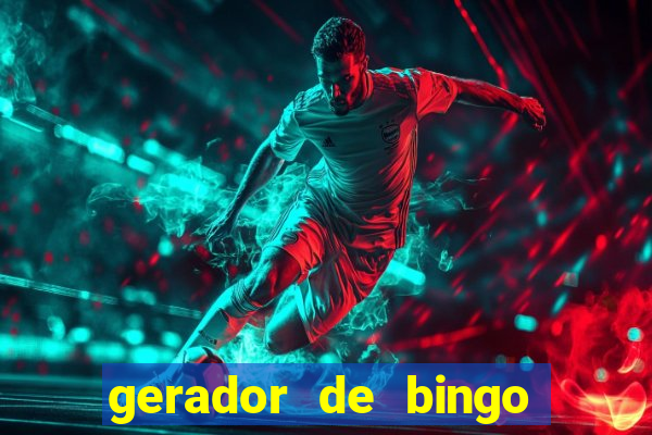 gerador de bingo de palavras